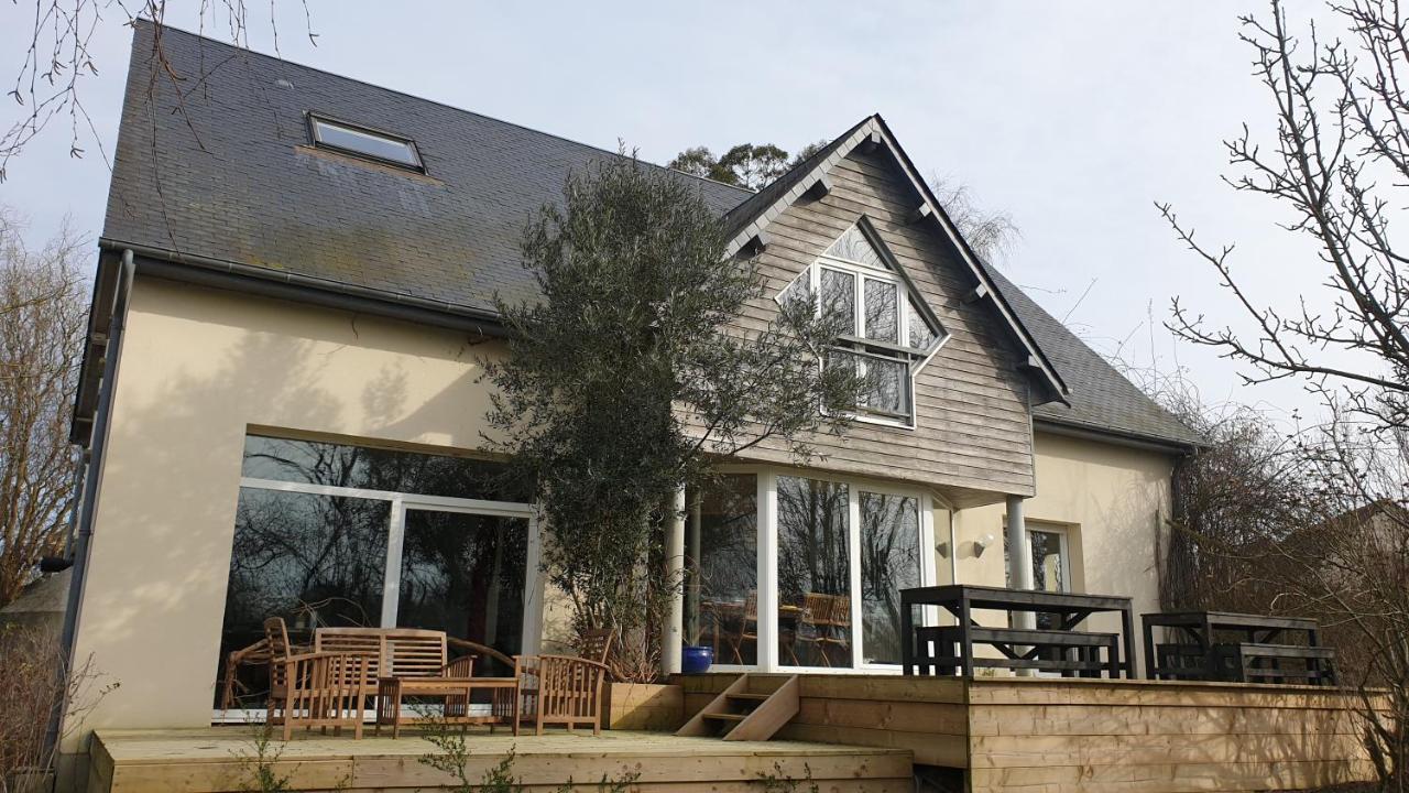 Grande Maison Avec Spa Proche De Caen Et De La Mer Brouay Exterior photo